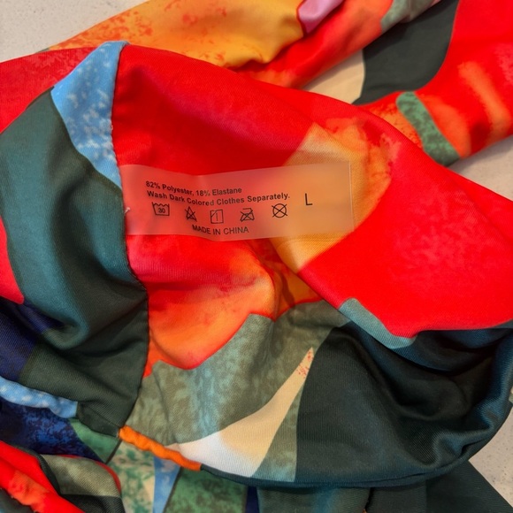 Colorful Abstract Bikini Set - Picture 3 of 3